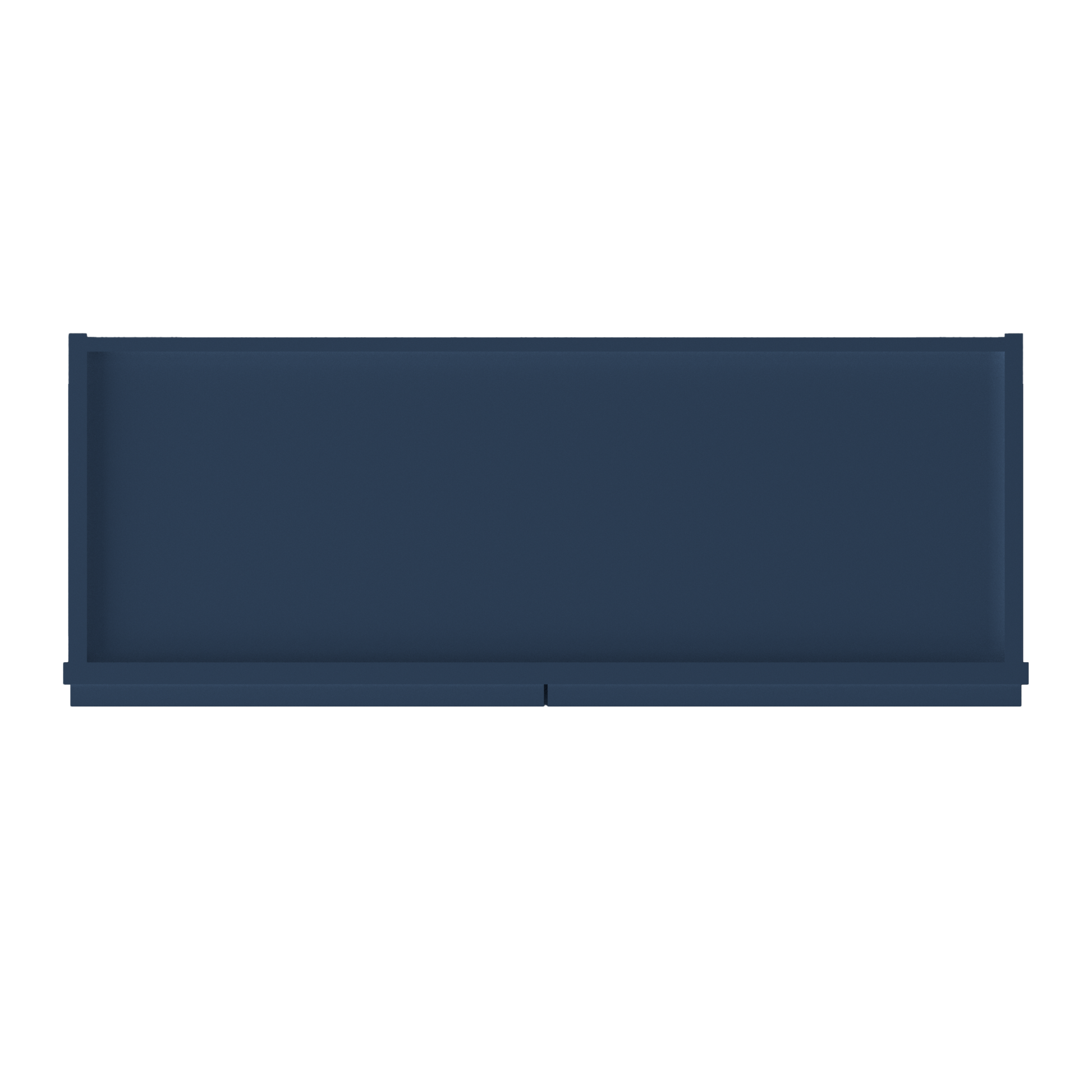 Wall Kitchen Cabinet W3342 Danbury Blue LessCare 33 in. width 42 in. height 12 in. depth - Kitchen Cabinets