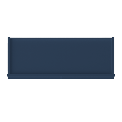 Wall Kitchen Cabinet W3342 Danbury Blue LessCare 33 in. width 42 in. height 12 in. depth - Kitchen Cabinets