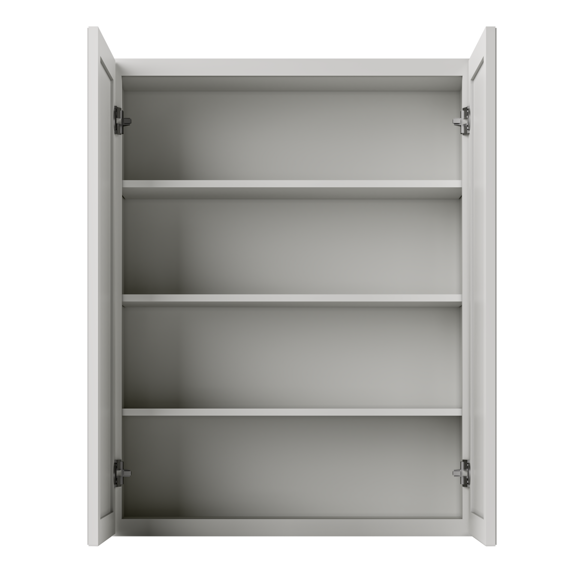 Wall Kitchen Cabinet W3342 Milan Pearl 33 in. width 42 in. height 12 in. depth - Kitchen Cabinets