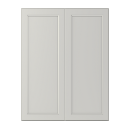 Wall Kitchen Cabinet W3342 Milan Pearl 33 in. width 42 in. height 12 in. depth - Kitchen Cabinets