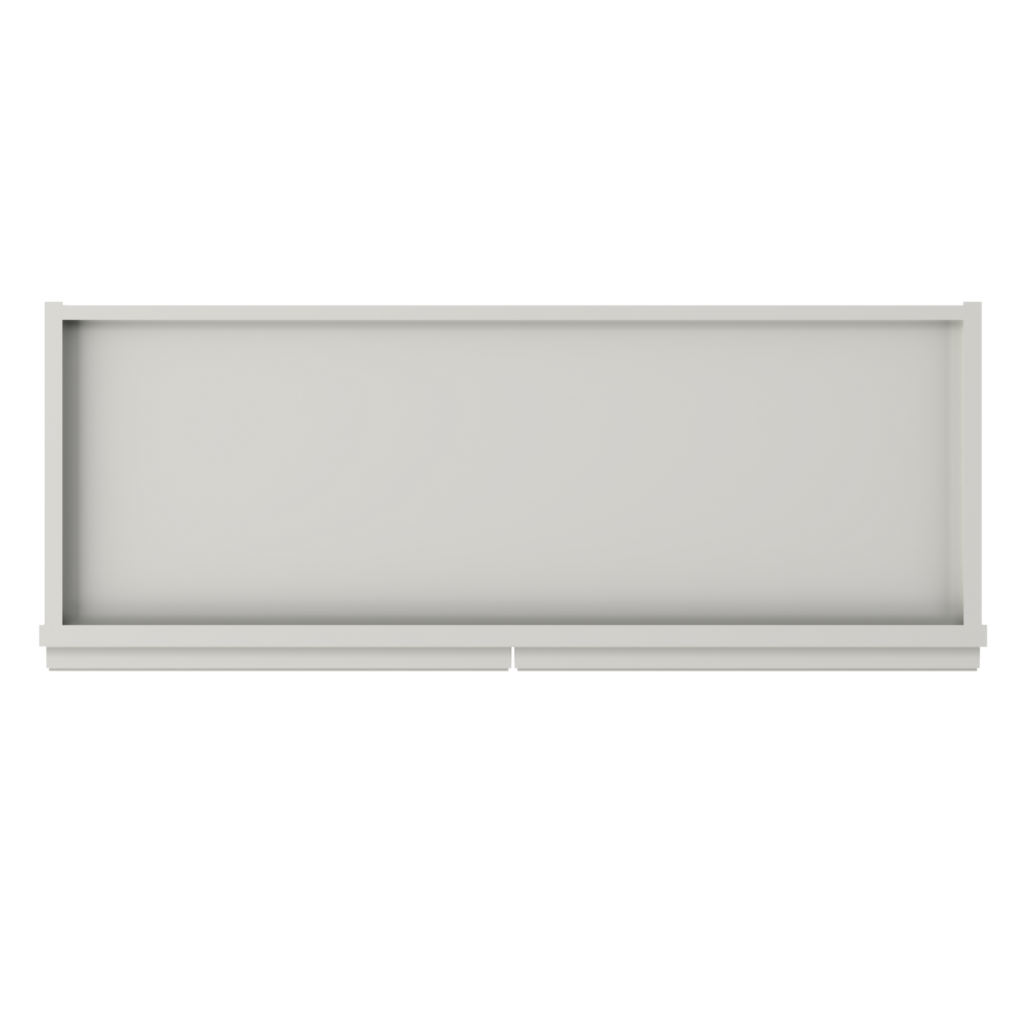 Wall Kitchen Cabinet W3342 Milan Pearl 33 in. width 42 in. height 12 in. depth - Kitchen Cabinets