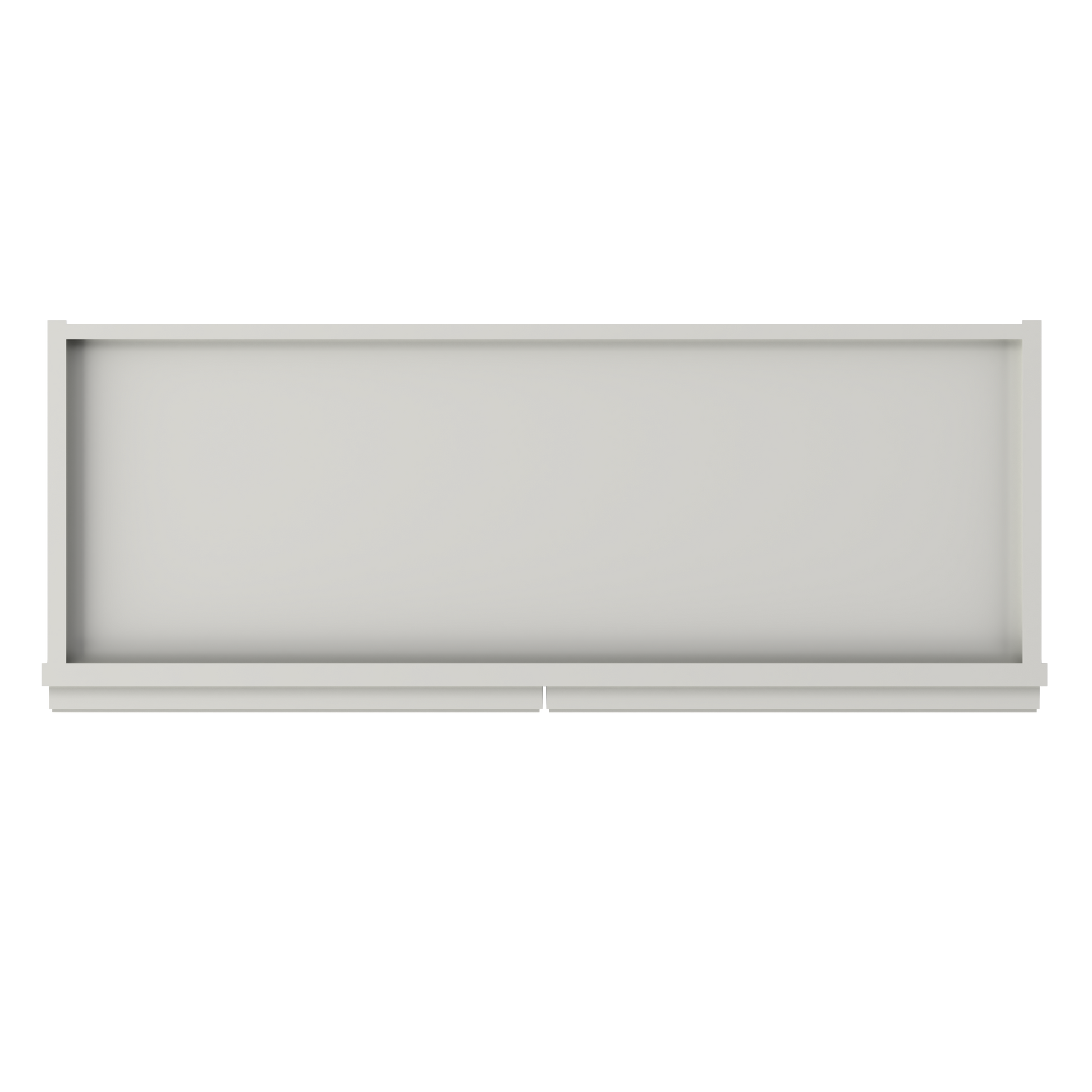 Wall Kitchen Cabinet W3342 Milan Pearl 33 in. width 42 in. height 12 in. depth - Kitchen Cabinets