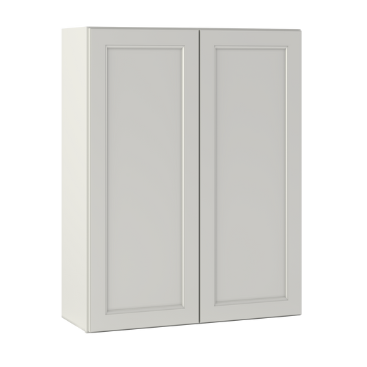 Wall Kitchen Cabinet W3342 Milan Pearl 33 in. width 42 in. height 12 in. depth - Kitchen Cabinets