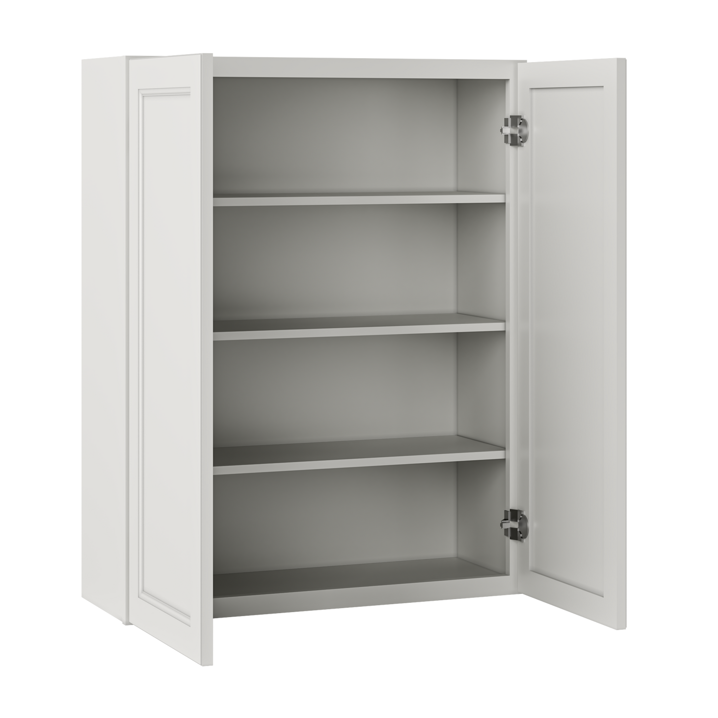 Wall Kitchen Cabinet W3342 Milan Pearl 33 in. width 42 in. height 12 in. depth - Kitchen Cabinets