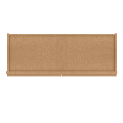 Wall Kitchen Cabinet W3342 Shaker Toffee LessCare 33 in. width 42 in. height 12 in. depth - Kitchen Cabinets