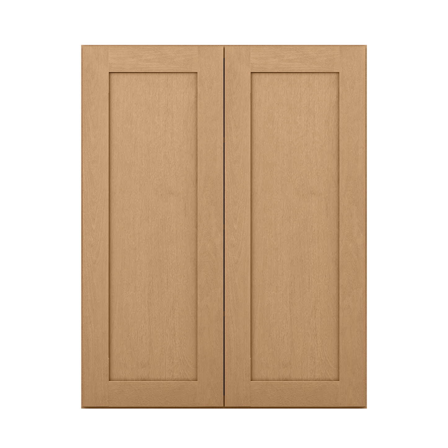 Wall Kitchen Cabinet W3342 Shaker Toffee LessCare 33 in. width 42 in. height 12 in. depth - Kitchen Cabinets