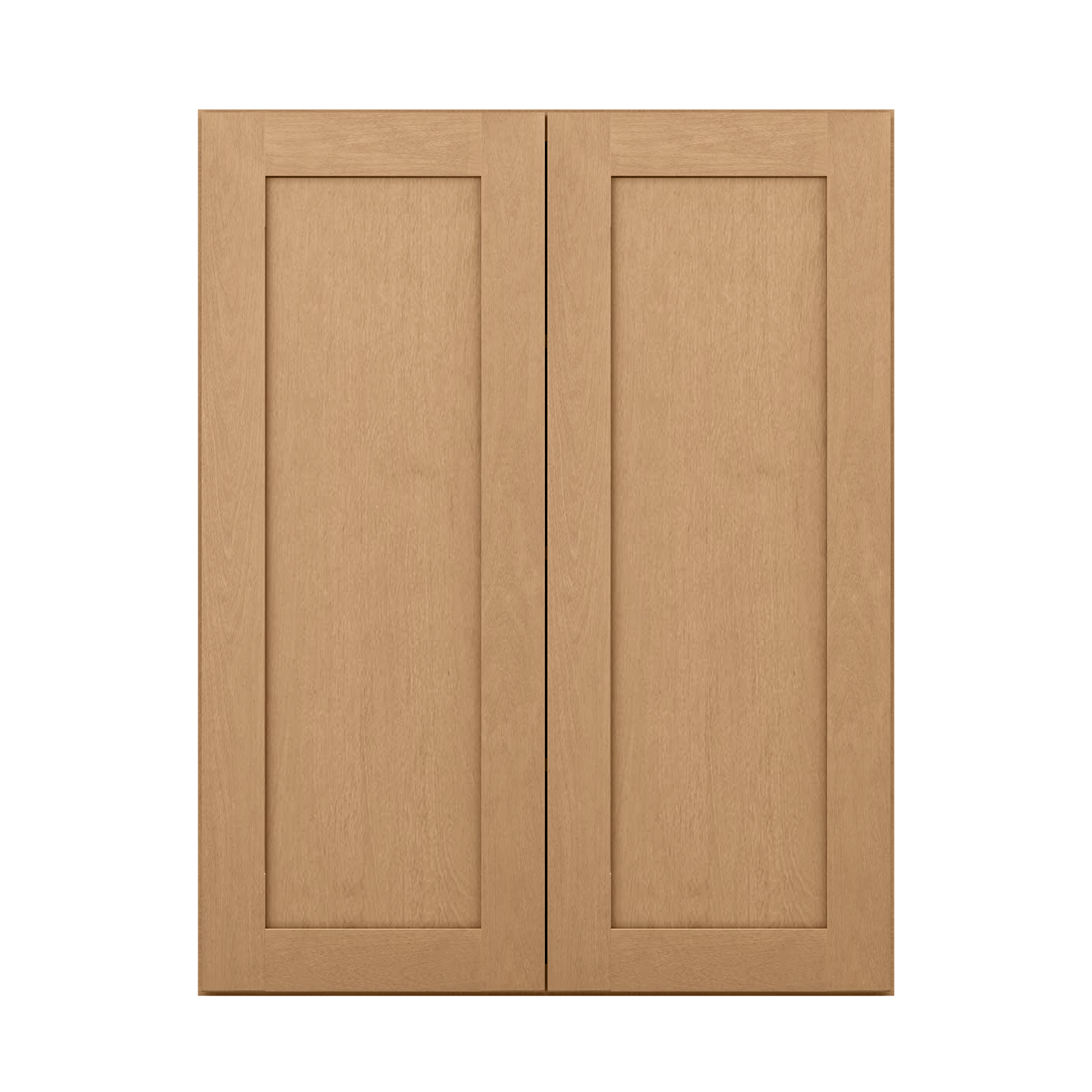 Wall Kitchen Cabinet W3342 Shaker Toffee LessCare 33 in. width 42 in. height 12 in. depth - Kitchen Cabinets