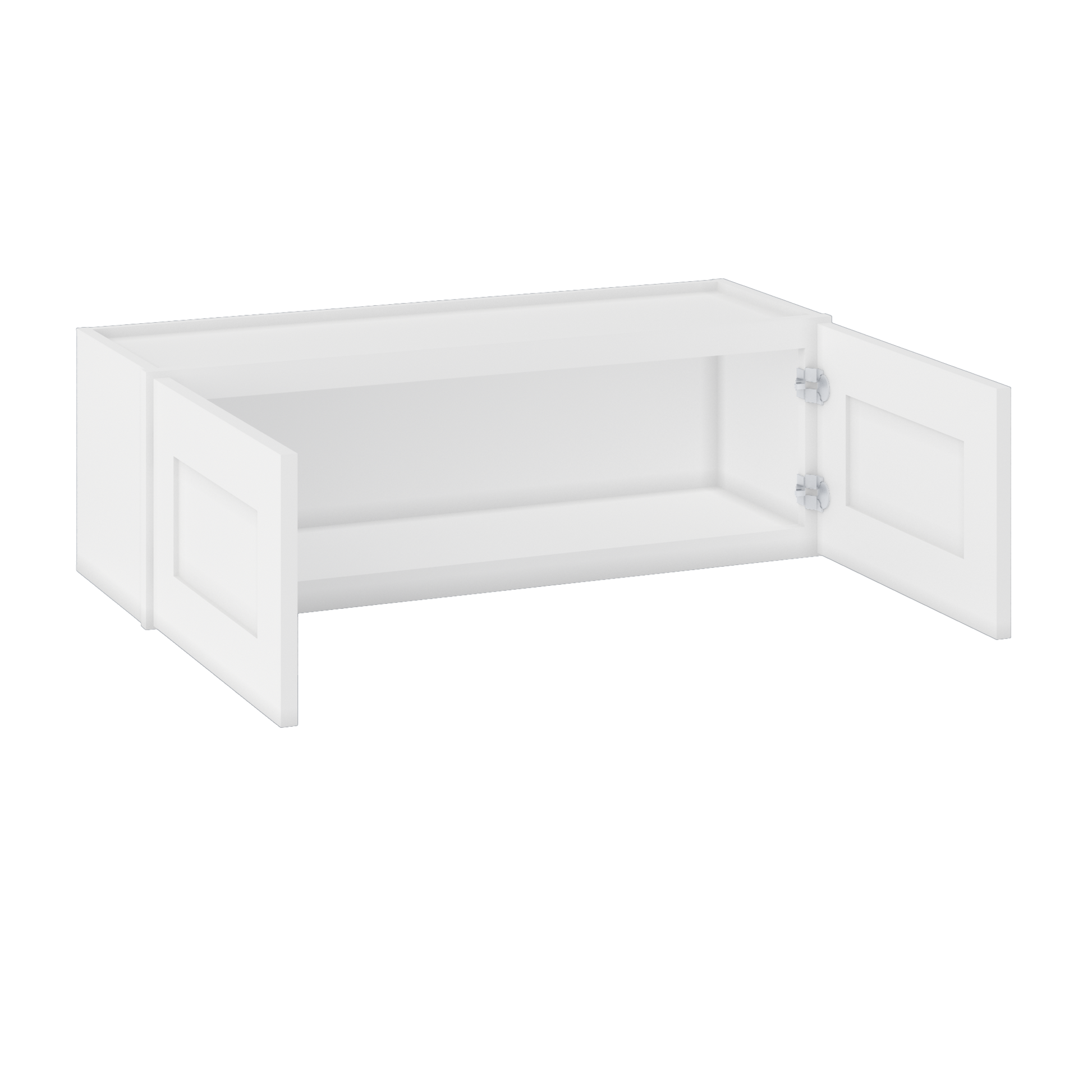 Wall Kitchen Cabinet W3612 Alpina White LessCare 36 in. width 12 in. height 12 in. depth - Kitchen Cabinets