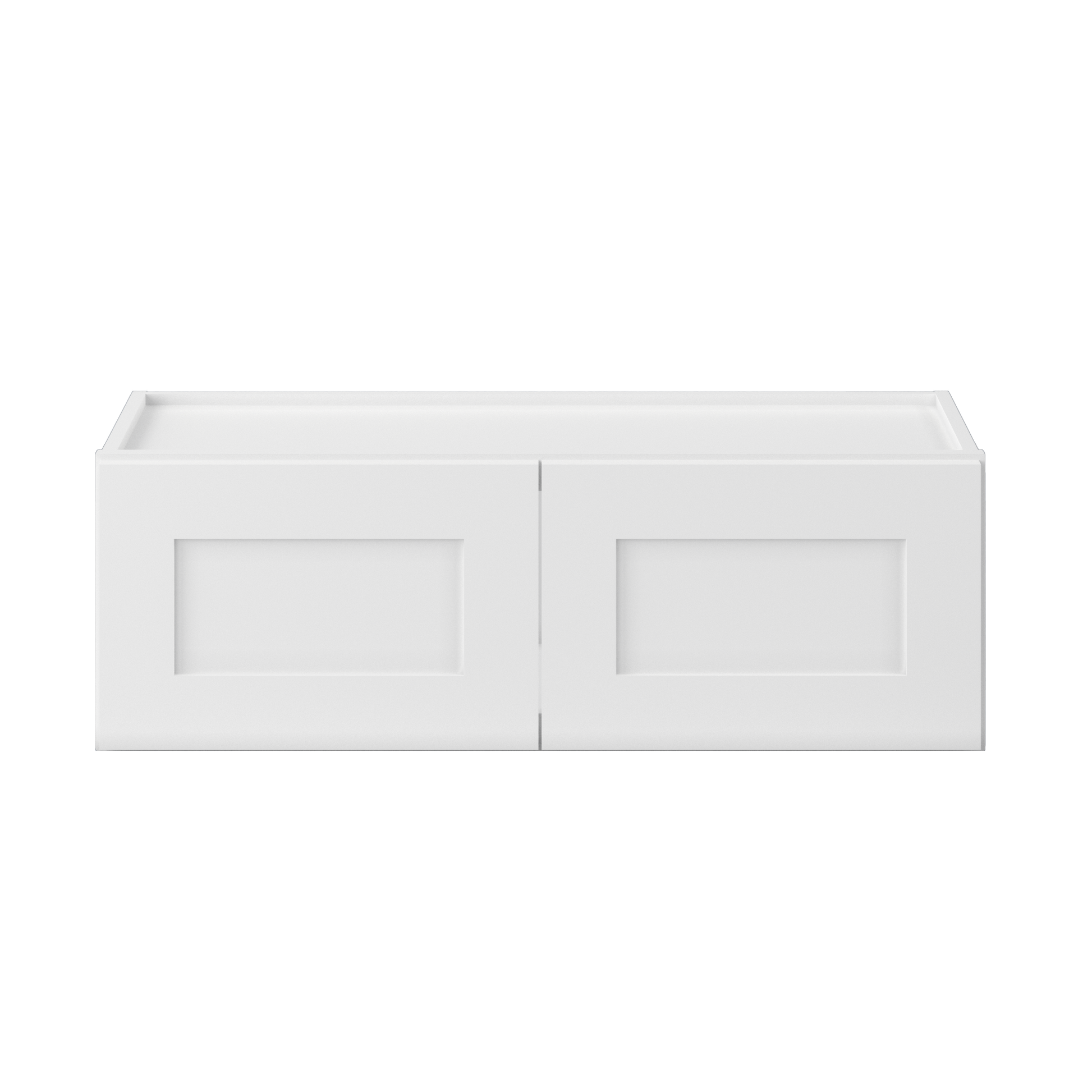 Wall Kitchen Cabinet W3612 Alpina White LessCare 36 in. width 12 in. height 12 in. depth - Kitchen Cabinets