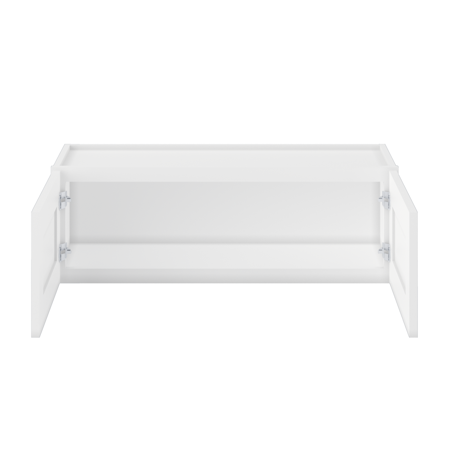 Wall Kitchen Cabinet W3612 Alpina White LessCare 36 in. width 12 in. height 12 in. depth - Kitchen Cabinets