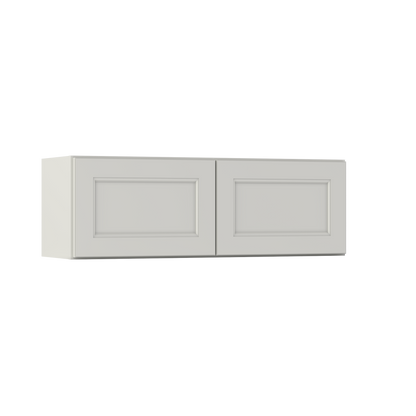 Wall Kitchen Cabinet W3612 Milan Pearl 36 in. width 12 in. height 12 in. depth - Kitchen Cabinets