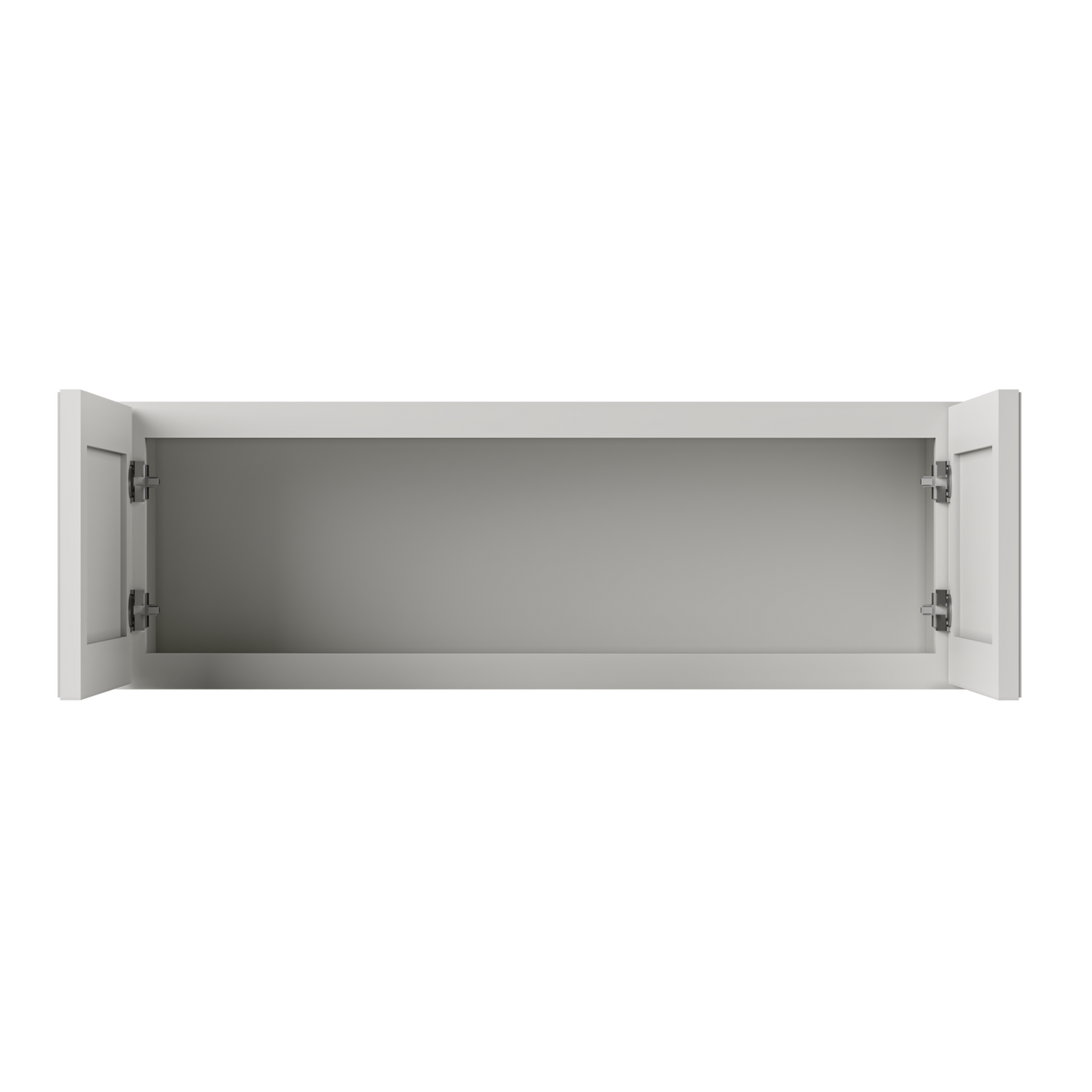 Wall Kitchen Cabinet W3612 Milan Pearl 36 in. width 12 in. height 12 in. depth - Kitchen Cabinets