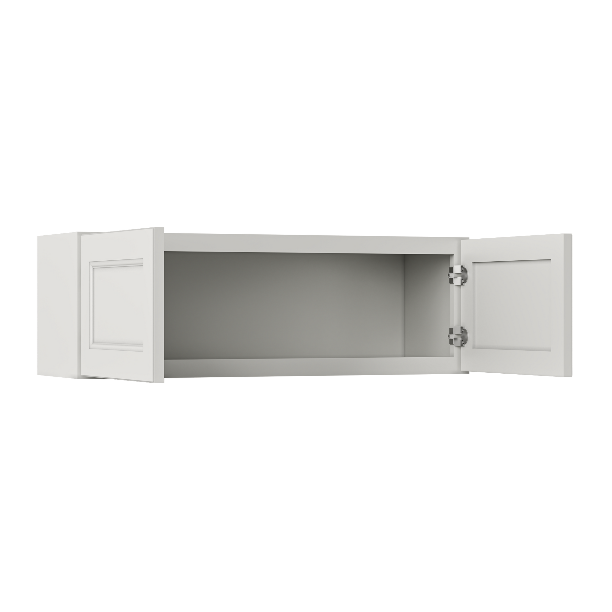 Wall Kitchen Cabinet W3612 Milan Pearl 36 in. width 12 in. height 12 in. depth - Kitchen Cabinets