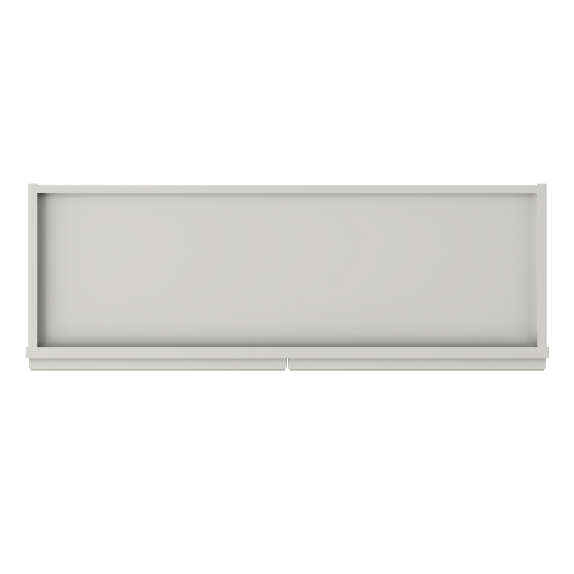 Wall Kitchen Cabinet W3612 Milan Pearl 36 in. width 12 in. height 12 in. depth - Kitchen Cabinets