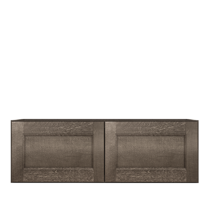 Wall Kitchen Cabinet W3612 Milan Slate 36 in. width 12 in. height 12 in. depth - Kitchen Cabinets