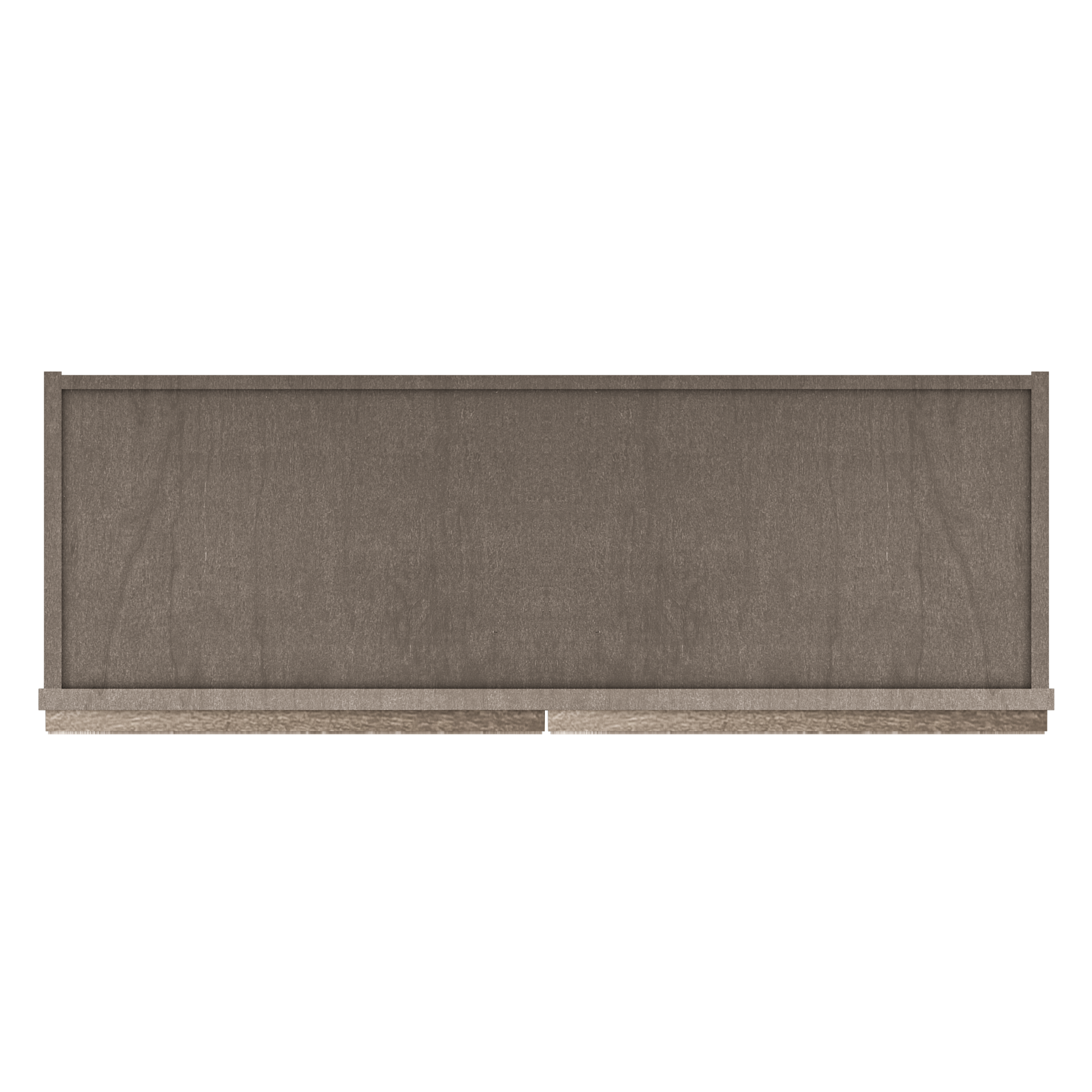 Wall Kitchen Cabinet W3612 Milan Slate 36 in. width 12 in. height 12 in. depth - Kitchen Cabinets
