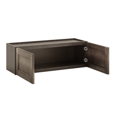 Wall Kitchen Cabinet W3612 Milan Slate 36 in. width 12 in. height 12 in. depth - Kitchen Cabinets