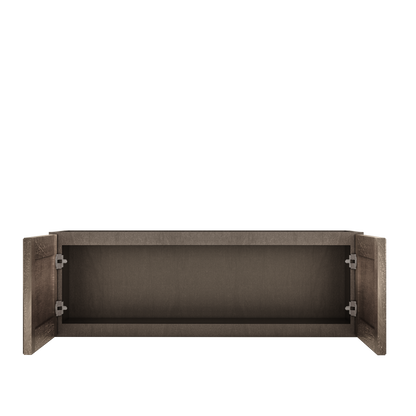Wall Kitchen Cabinet W3612 Milan Slate 36 in. width 12 in. height 12 in. depth - Kitchen Cabinets