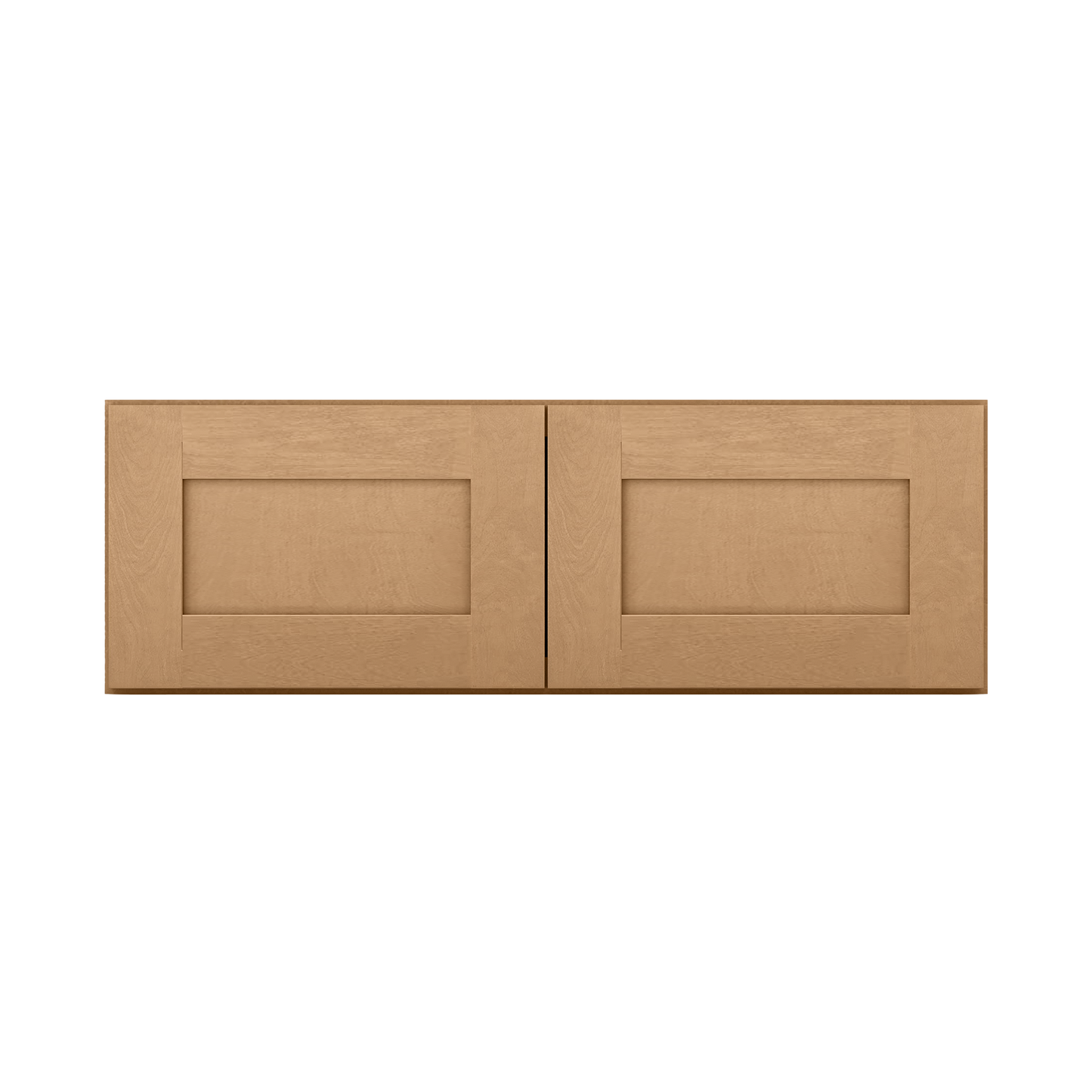 Wall Kitchen Cabinet W361224 Shaker Toffee LessCare 36 in. width 12 in. height 24 in. depth - Kitchen Cabinets
