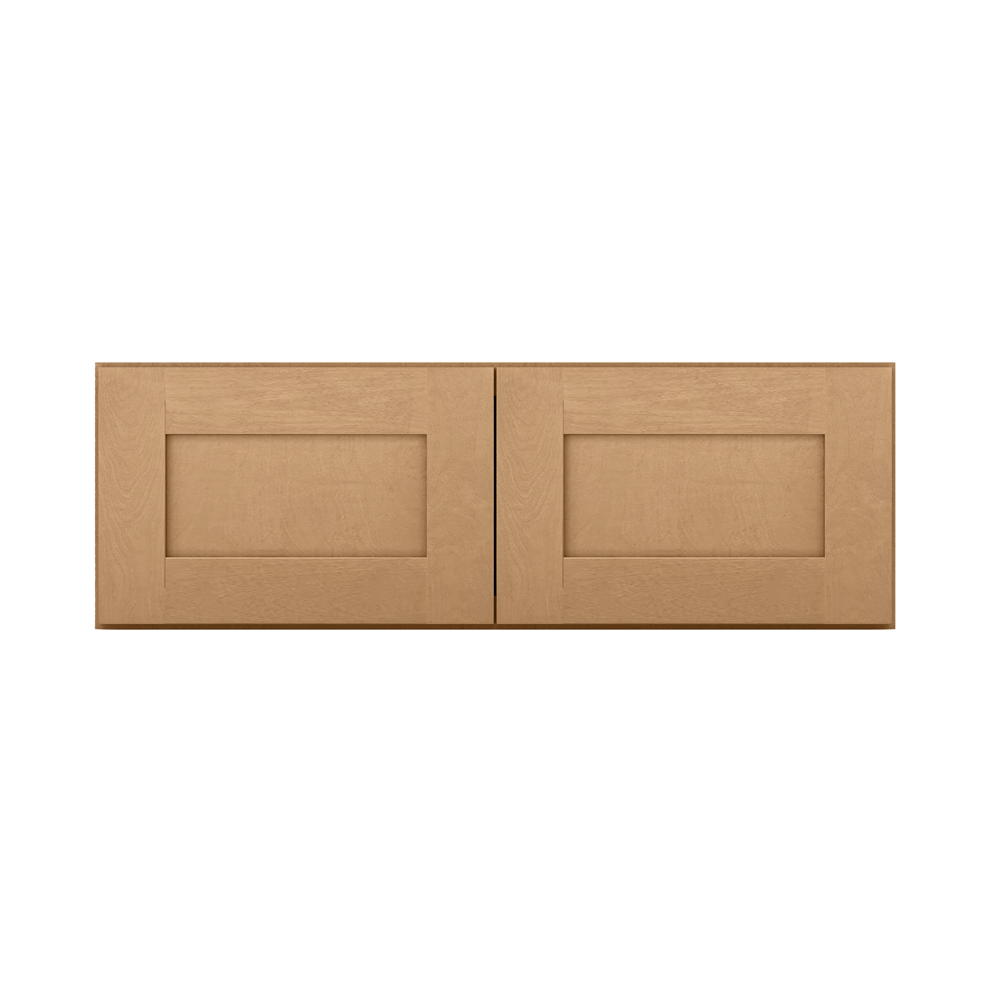 Wall Kitchen Cabinet W361224 Shaker Toffee LessCare 36 in. width 12 in. height 24 in. depth - Kitchen Cabinets