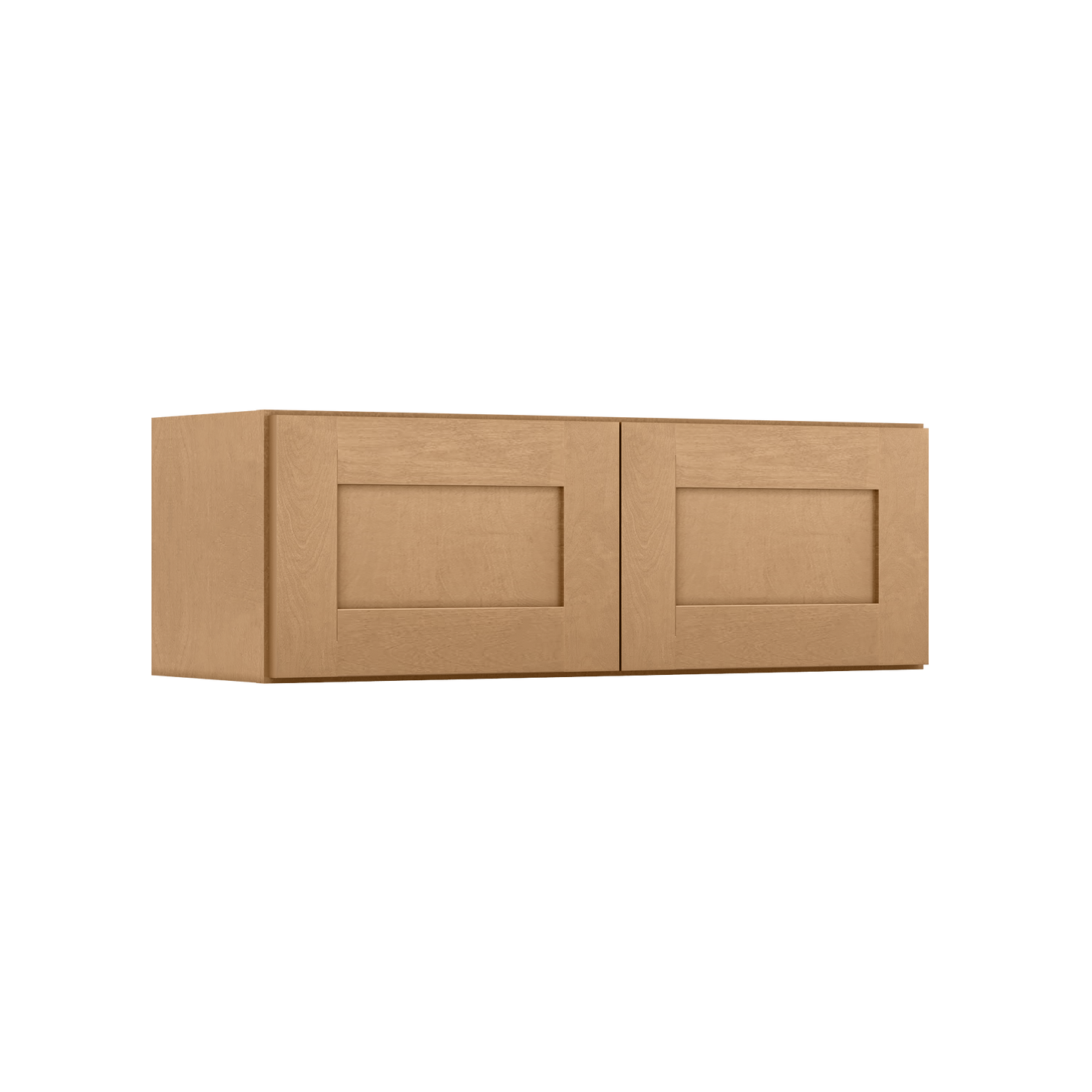 Wall Kitchen Cabinet W361224 Shaker Toffee LessCare 36 in. width 12 in. height 24 in. depth - Kitchen Cabinets