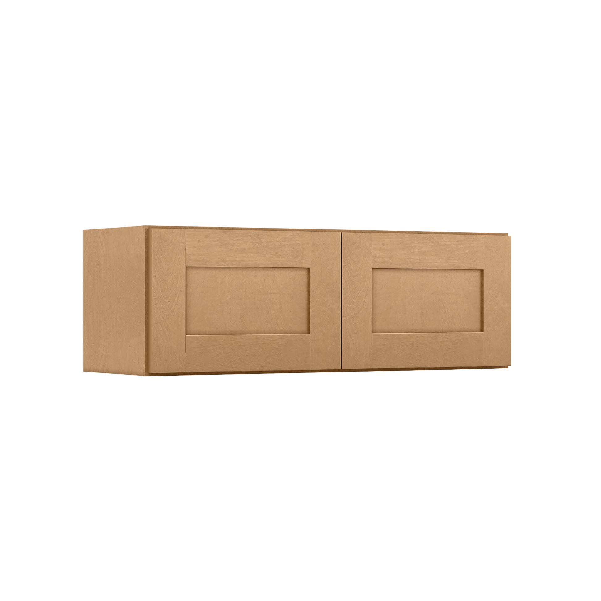 Wall Kitchen Cabinet W361224 Shaker Toffee LessCare 36 in. width 12 in. height 24 in. depth - Kitchen Cabinets