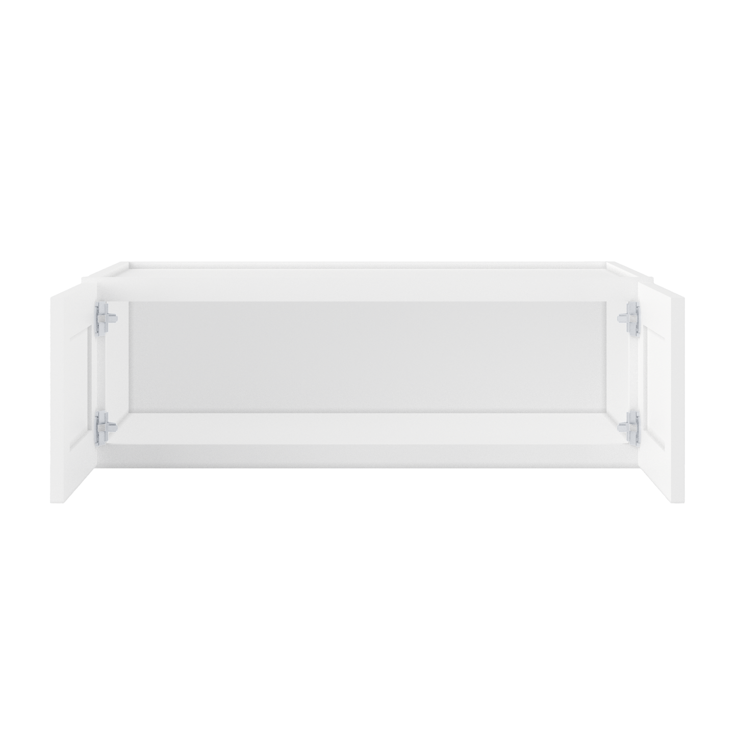 Wall Kitchen Cabinet W361224 Alpina White LessCare 36 in. width 12 in. height 24 in. depth - Kitchen Cabinets