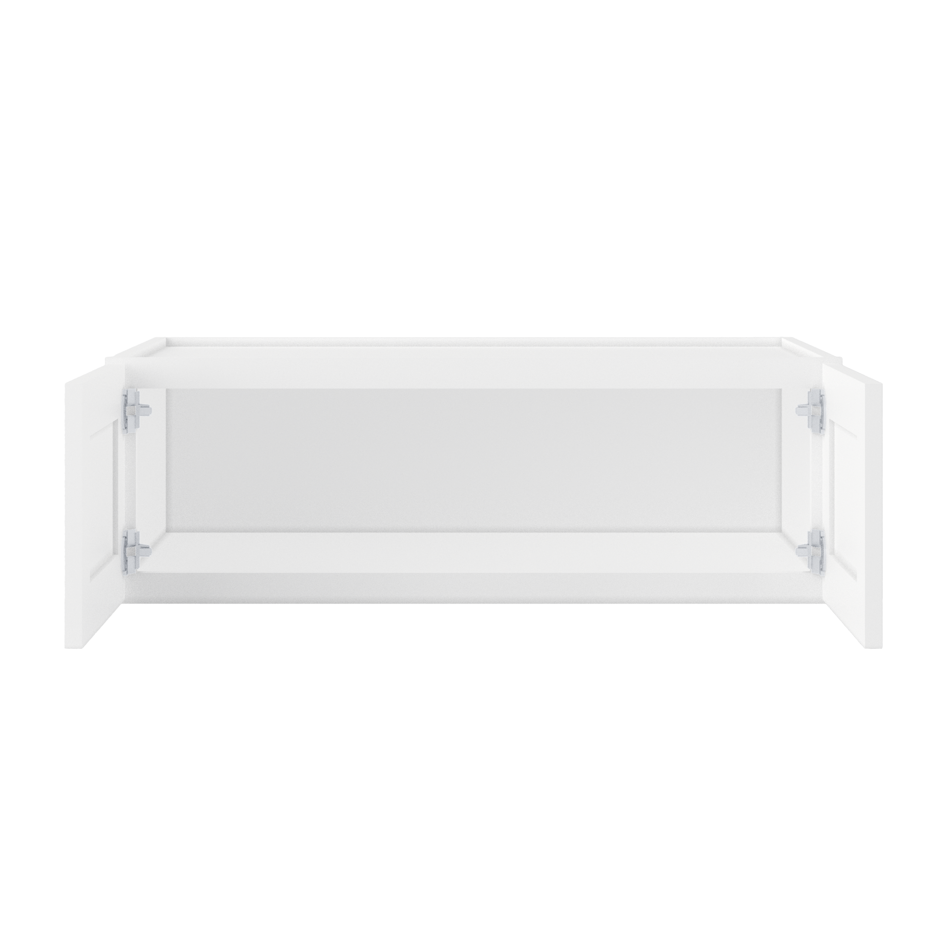 Wall Kitchen Cabinet W361224 Alpina White LessCare 36 in. width 12 in. height 24 in. depth - Kitchen Cabinets