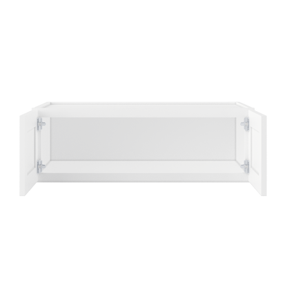 Wall Kitchen Cabinet W361224 Alpina White LessCare 36 in. width 12 in. height 24 in. depth - Kitchen Cabinets