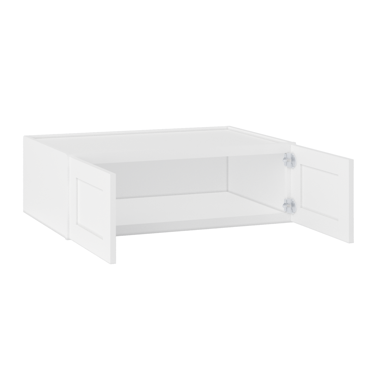 Wall Kitchen Cabinet W361224 Alpina White LessCare 36 in. width 12 in. height 24 in. depth - Kitchen Cabinets