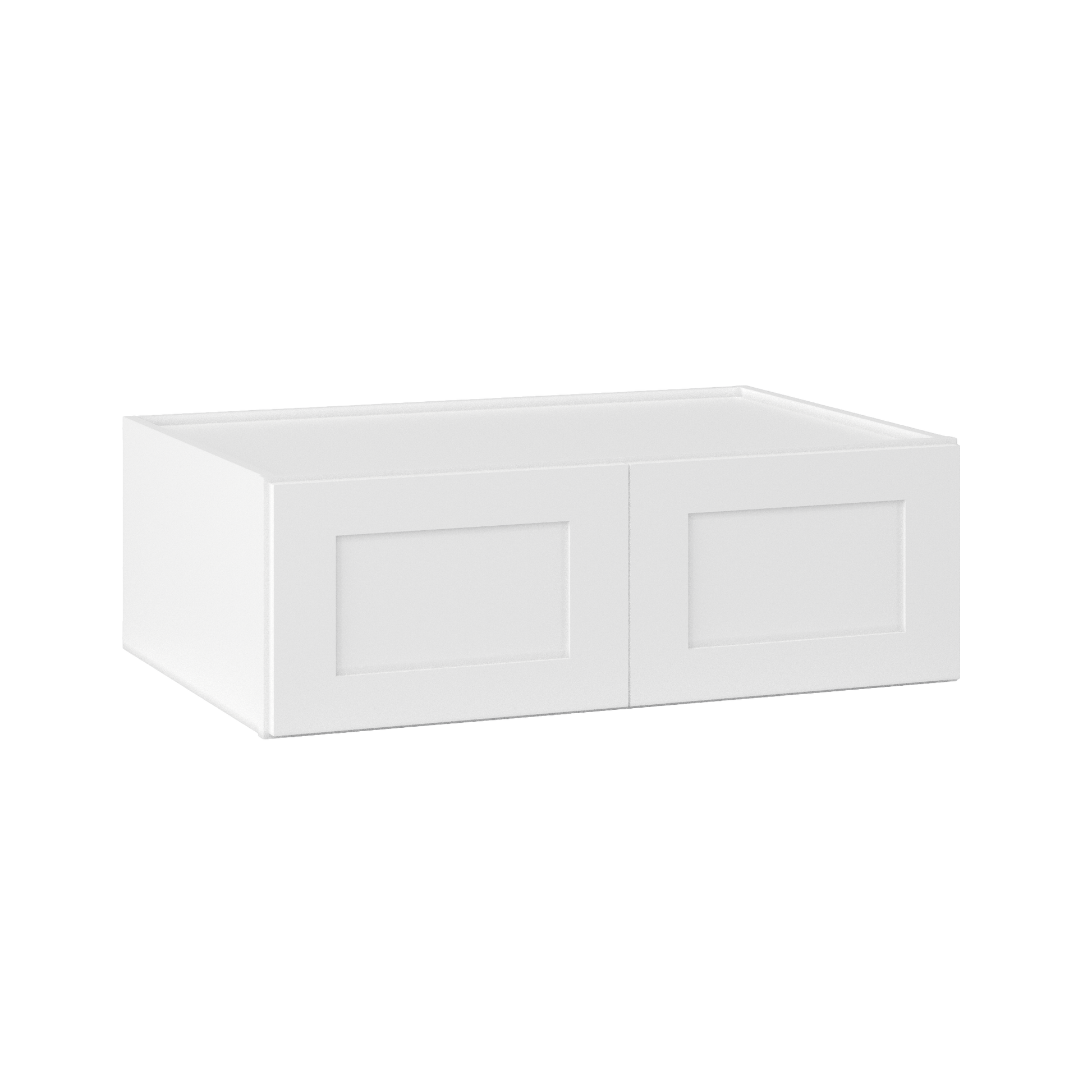 Wall Kitchen Cabinet W361224 Alpina White LessCare 36 in. width 12 in. height 24 in. depth - Kitchen Cabinets