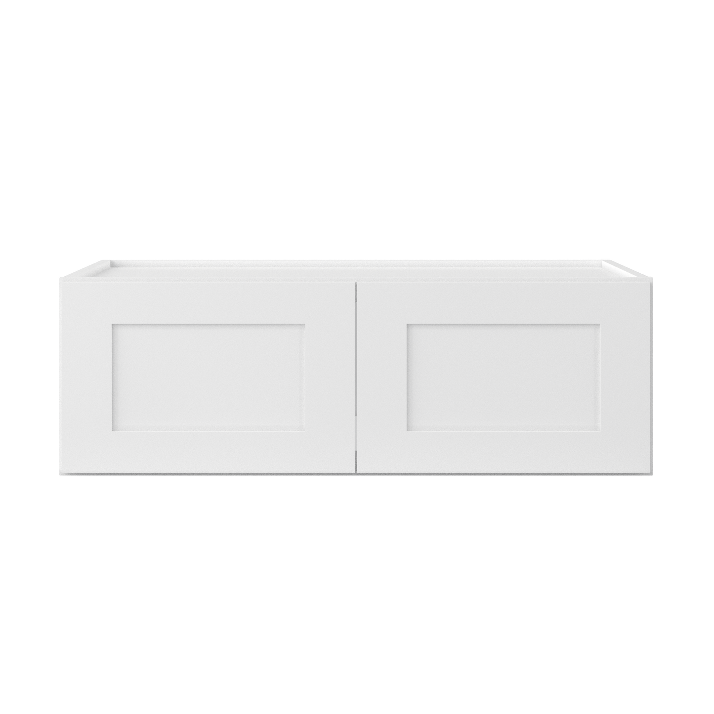Wall Kitchen Cabinet W361224 Alpina White LessCare 36 in. width 12 in. height 24 in. depth - Kitchen Cabinets