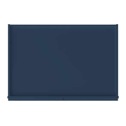 Wall Kitchen Cabinet W361224 Danbury Blue LessCare 36 in. width 12 in. height 24 in. depth - Kitchen Cabinets