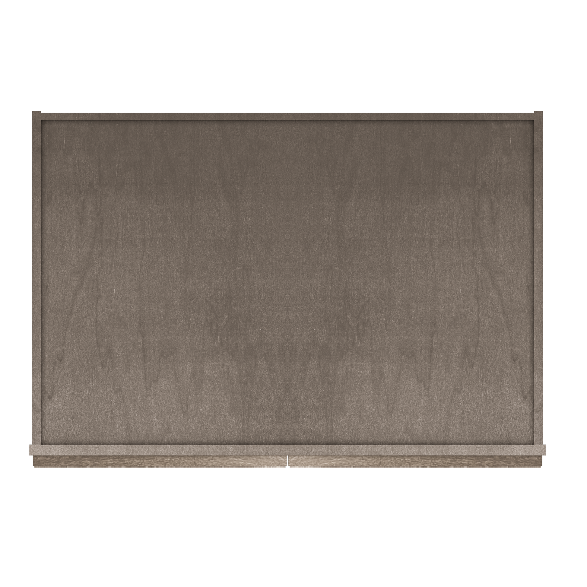 Wall Kitchen Cabinet W361224 Milan Slate LessCare 36 in. width 12 in. height 24 in. depth - Kitchen Cabinets