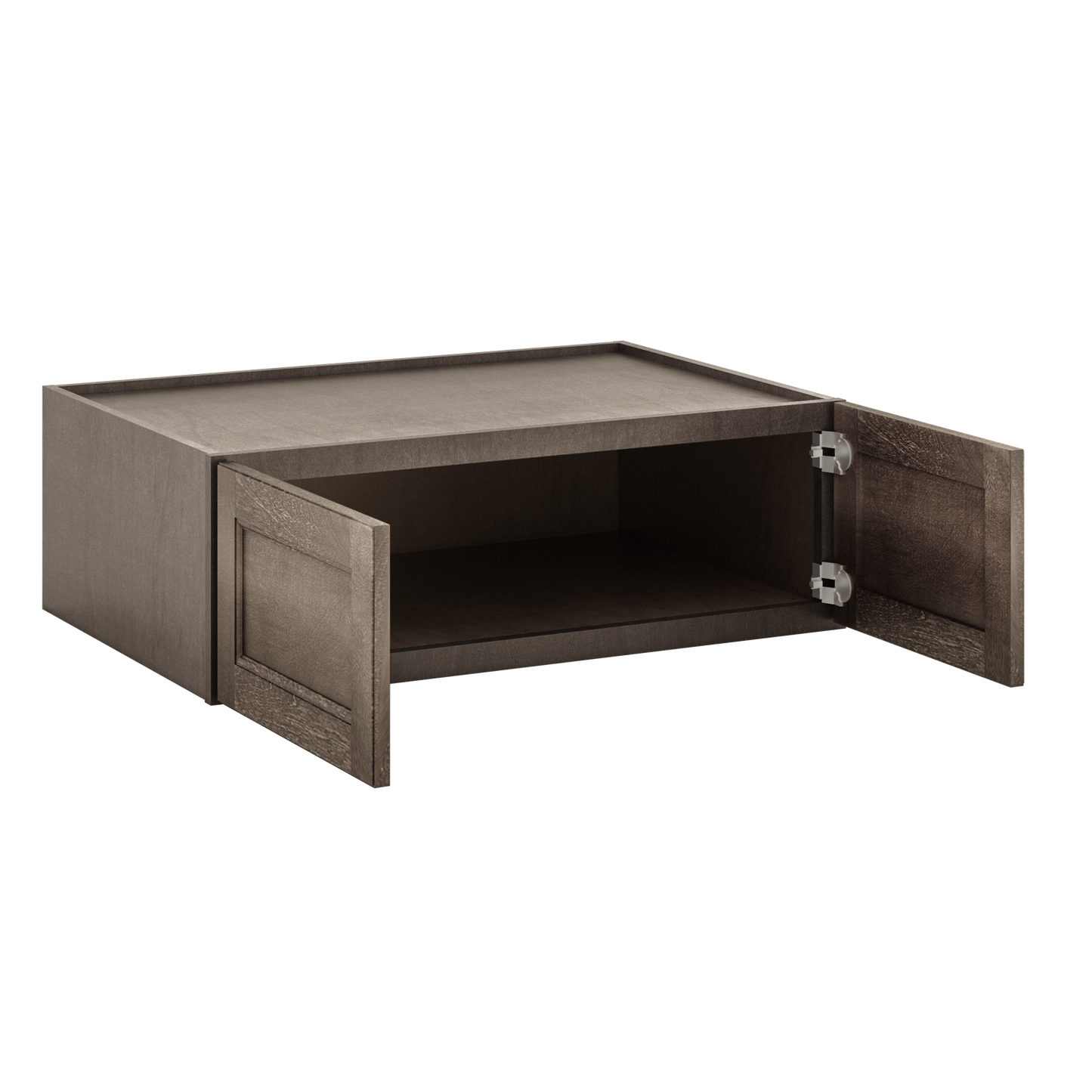 Wall Kitchen Cabinet W361224 Milan Slate LessCare 36 in. width 12 in. height 24 in. depth - Kitchen Cabinets