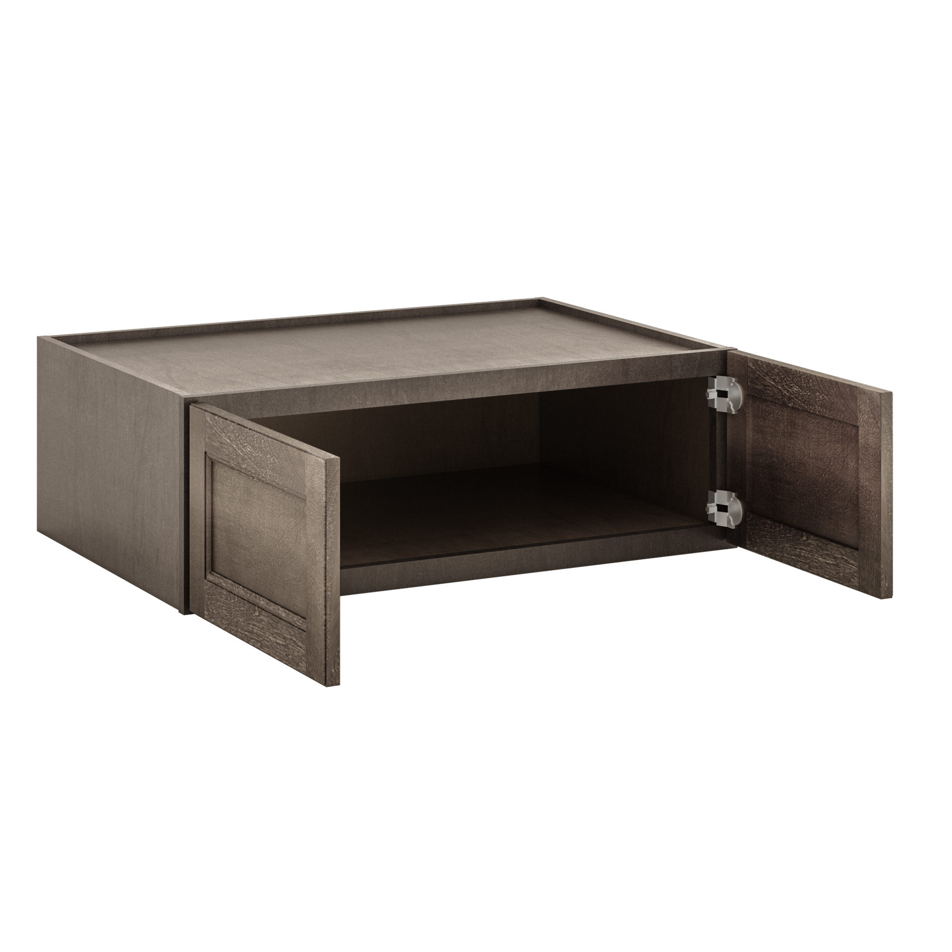 Wall Kitchen Cabinet W361224 Milan Slate LessCare 36 in. width 12 in. height 24 in. depth - Kitchen Cabinets