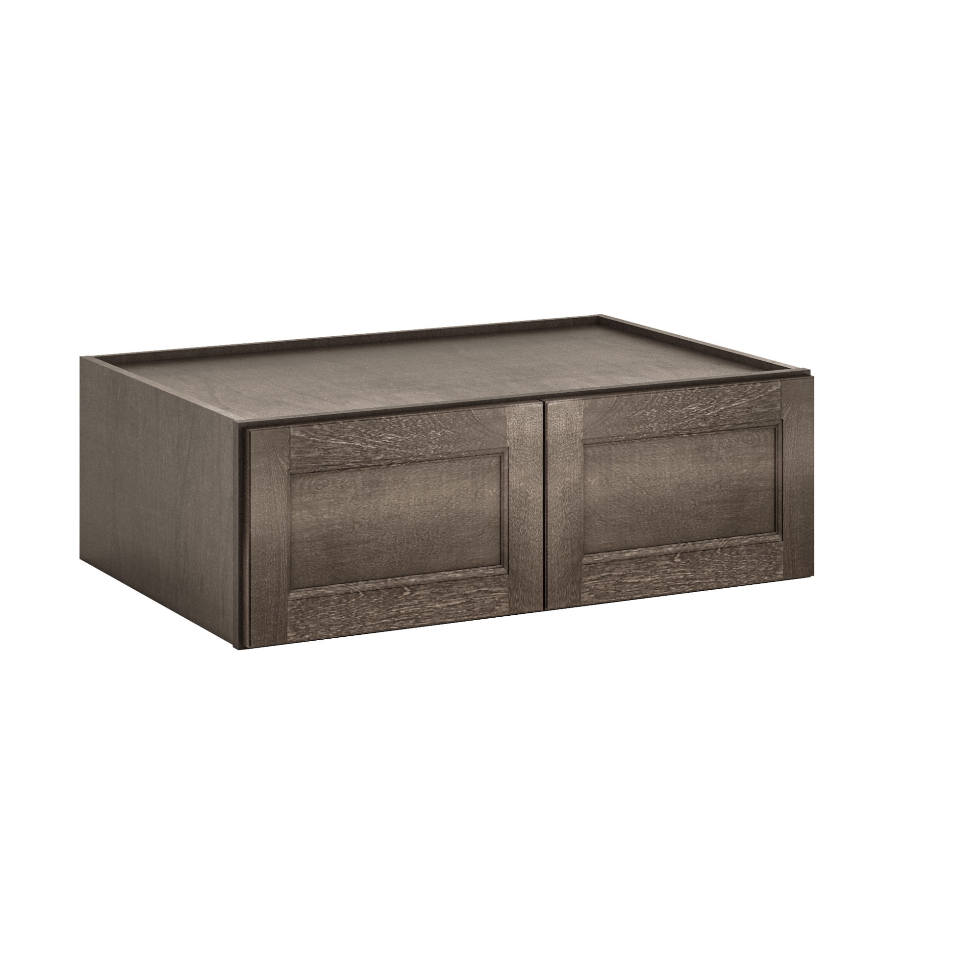 Wall Kitchen Cabinet W361224 Milan Slate LessCare 36 in. width 12 in. height 24 in. depth - Kitchen Cabinets