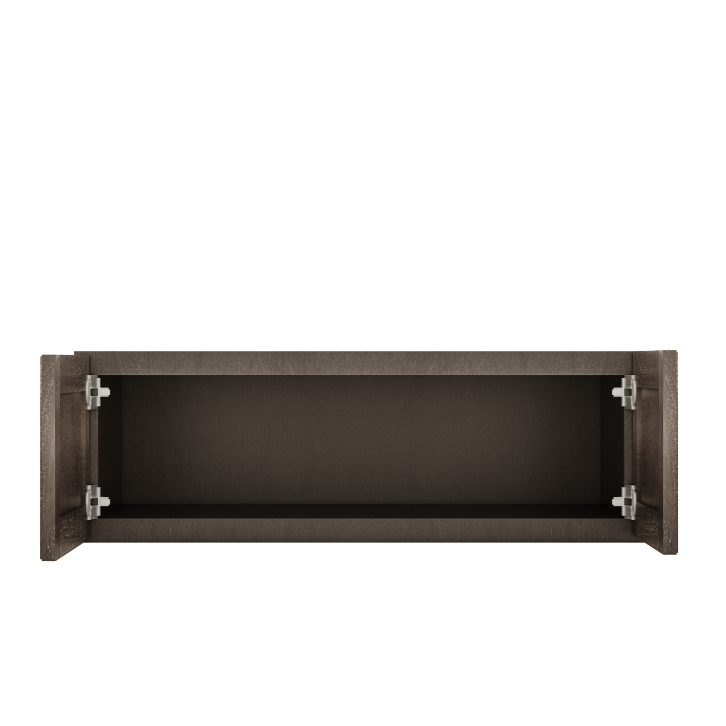 Wall Kitchen Cabinet W361224 Milan Slate LessCare 36 in. width 12 in. height 24 in. depth - Kitchen Cabinets