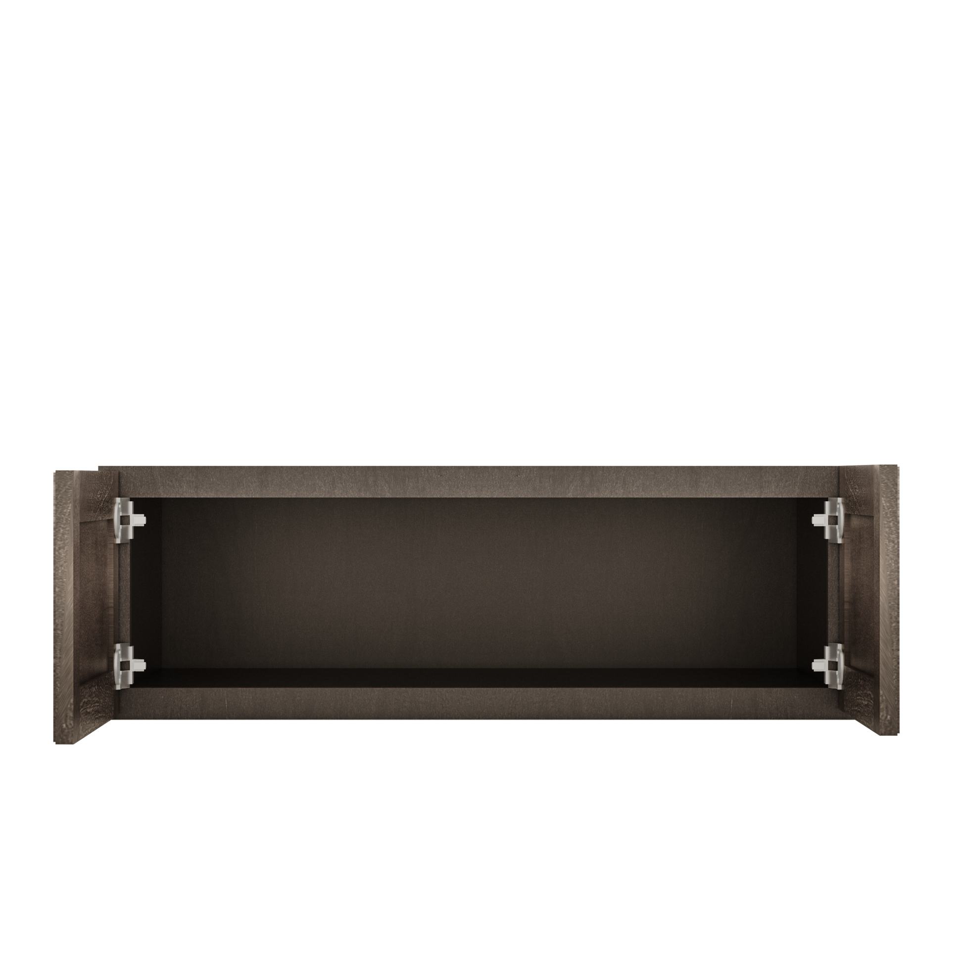 Wall Kitchen Cabinet W361224 Milan Slate LessCare 36 in. width 12 in. height 24 in. depth - Kitchen Cabinets