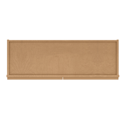 Wall Kitchen Cabinet W361224 Shaker Toffee LessCare 36 in. width 12 in. height 24 in. depth - Kitchen Cabinets