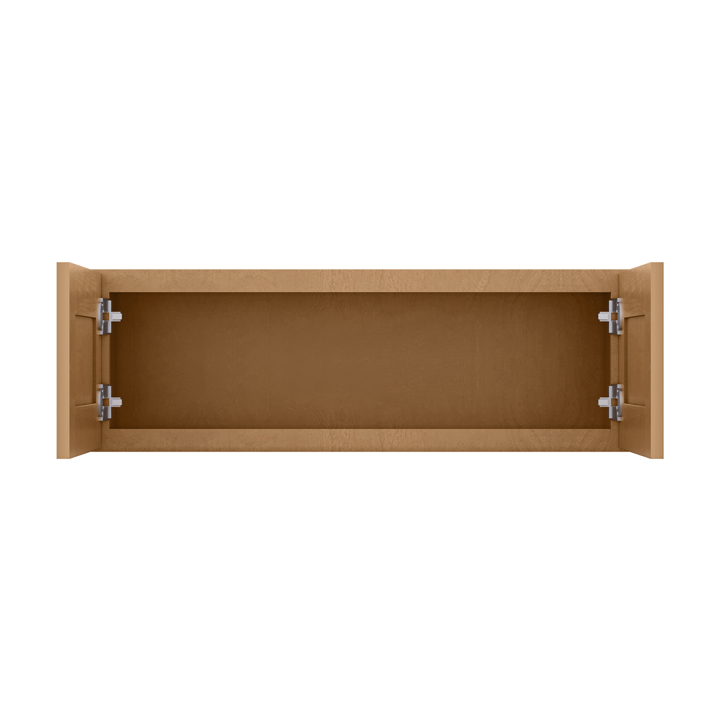 Wall Kitchen Cabinet W361224 Shaker Toffee LessCare 36 in. width 12 in. height 24 in. depth - Kitchen Cabinets
