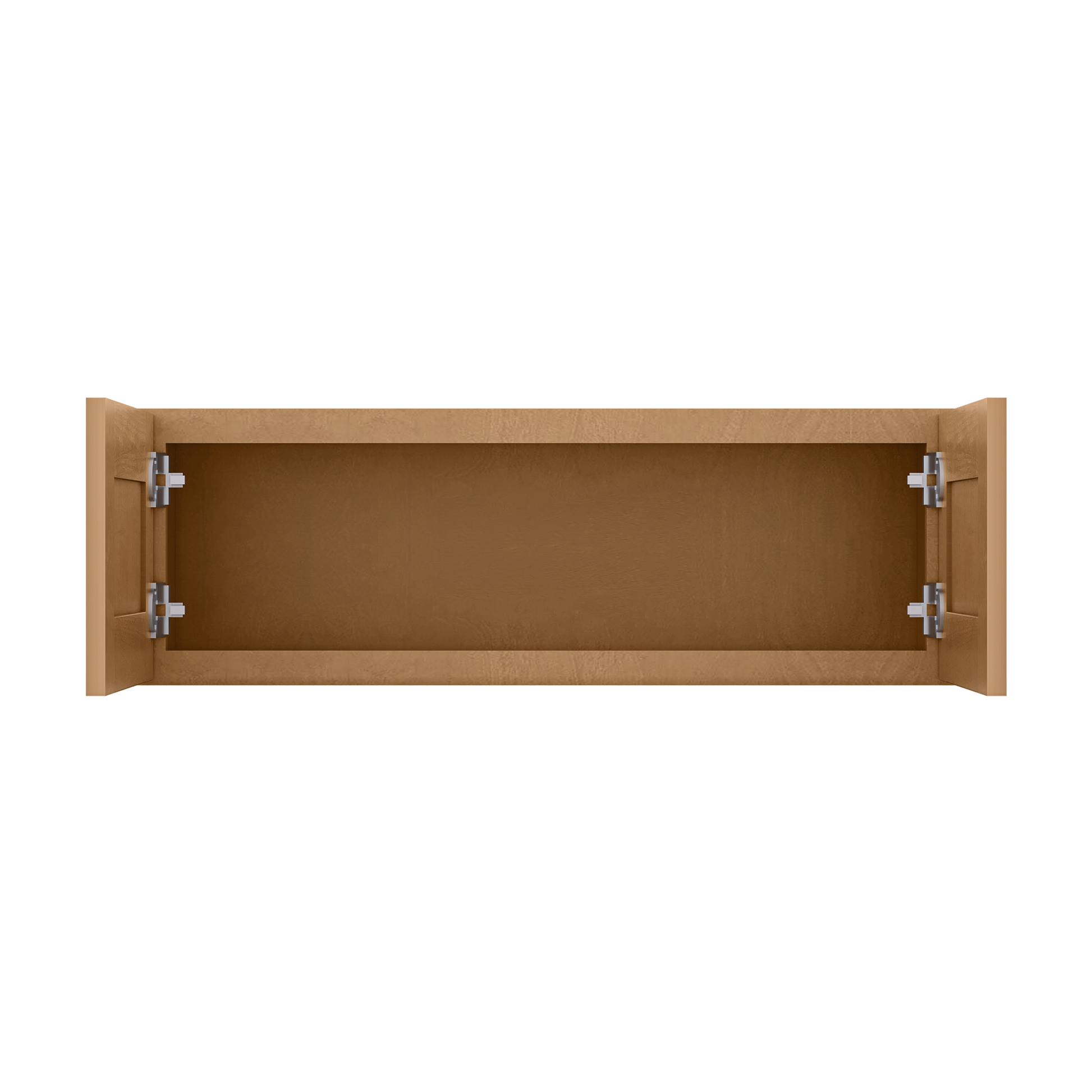 Wall Kitchen Cabinet W361224 Shaker Toffee LessCare 36 in. width 12 in. height 24 in. depth - Kitchen Cabinets
