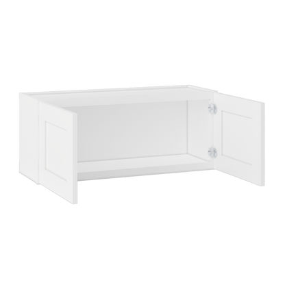 Wall Kitchen Cabinet W3615 Alpina White LessCare 36 in. width 15 in. height 12 in. depth - Kitchen Cabinets