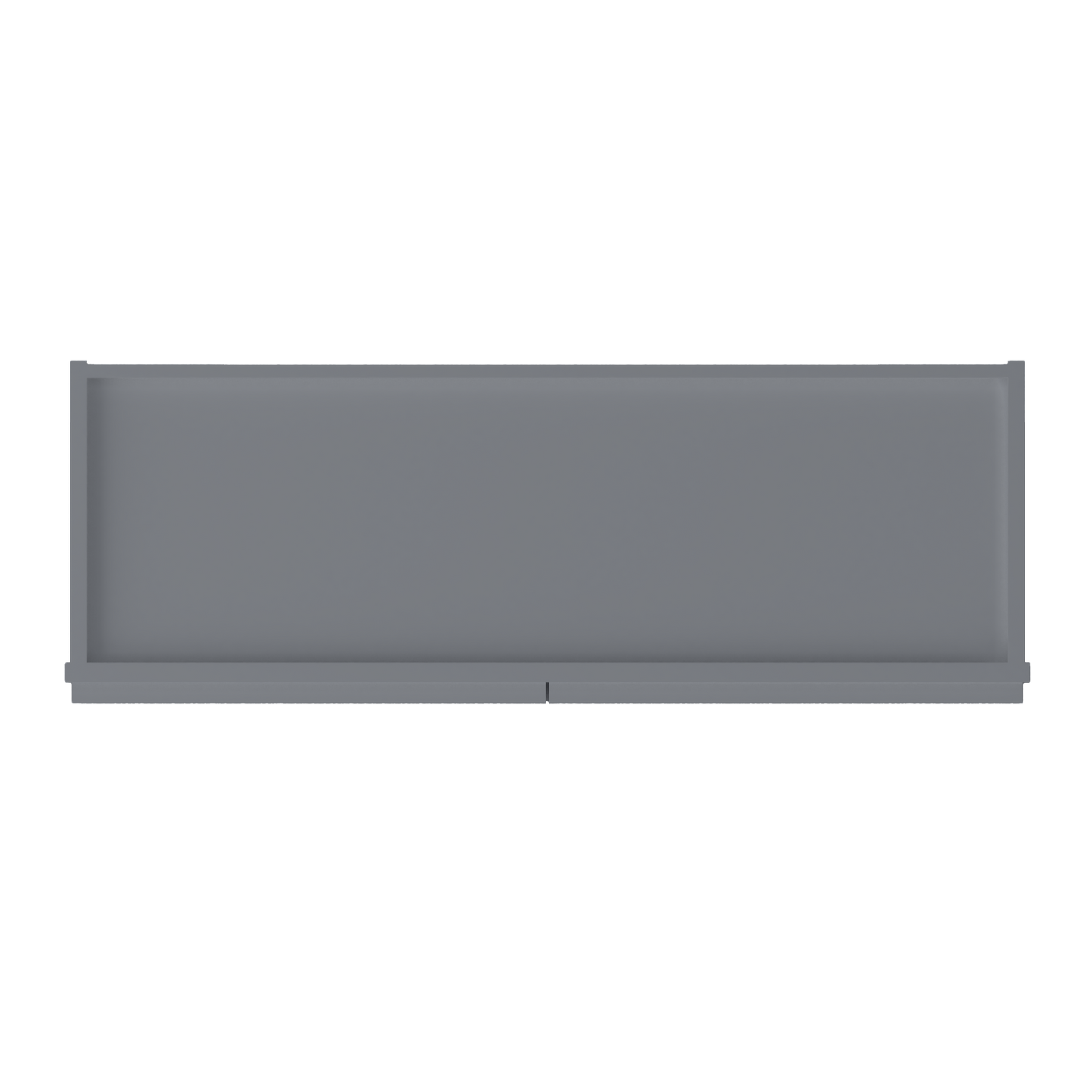 Wall Kitchen Cabinet W3615 Colonial Gray LessCare 36 in. width 15 in. height 12 in. depth - Kitchen Cabinets