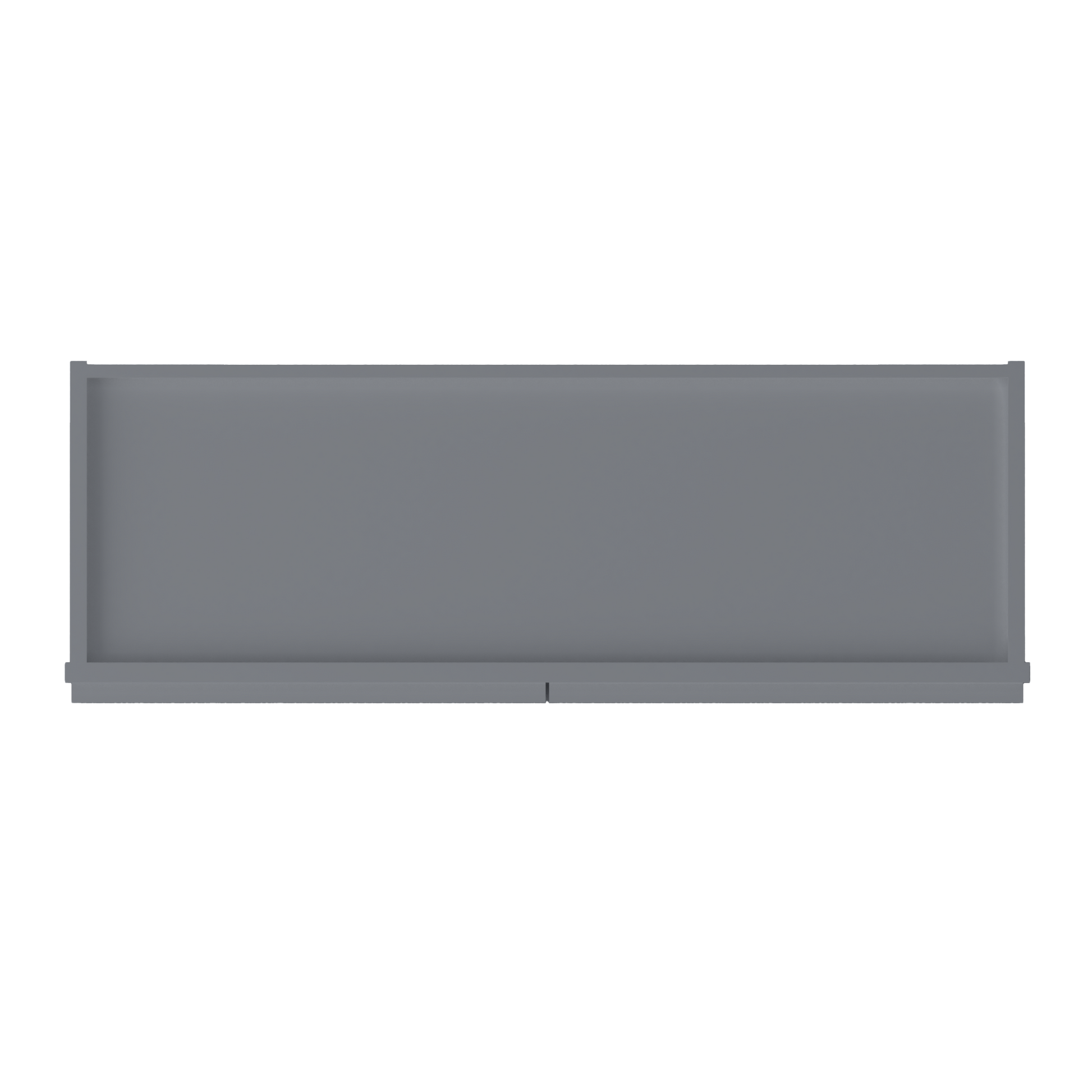 Wall Kitchen Cabinet W3615 Colonial Gray LessCare 36 in. width 15 in. height 12 in. depth - Kitchen Cabinets