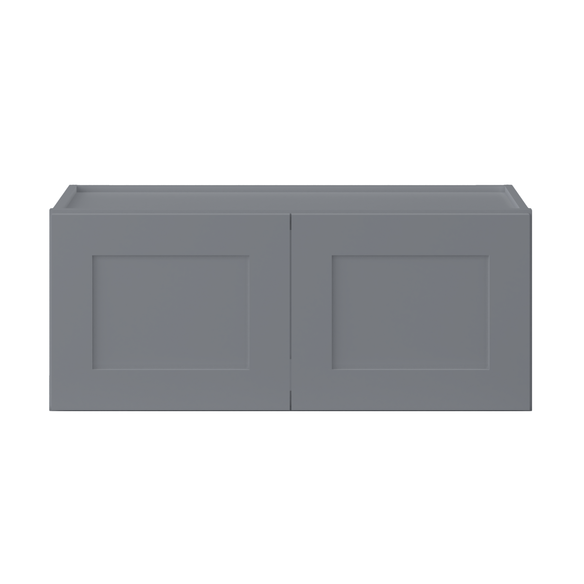 Wall Kitchen Cabinet W3615 Colonial Gray LessCare 36 in. width 15 in. height 12 in. depth - Kitchen Cabinets