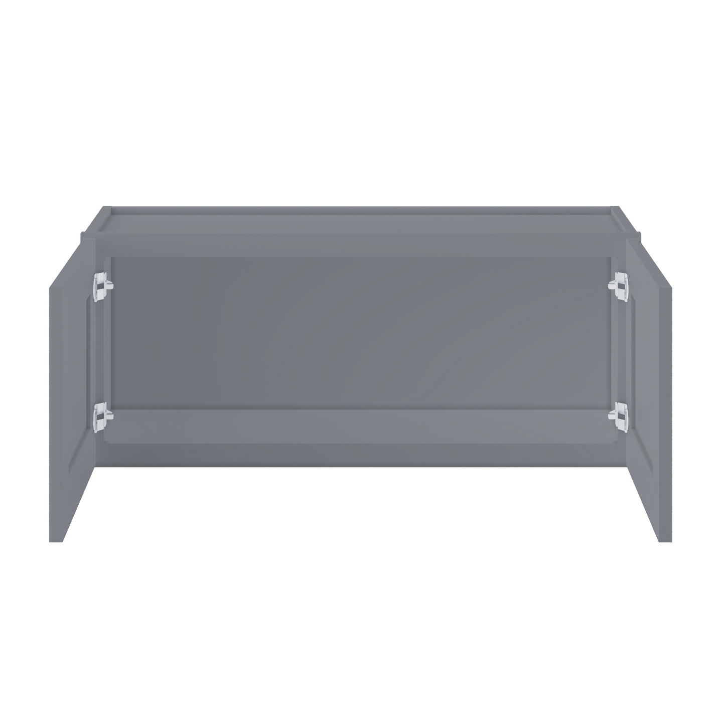 Wall Kitchen Cabinet W3615 Colonial Gray LessCare 36 in. width 15 in. height 12 in. depth - Kitchen Cabinets