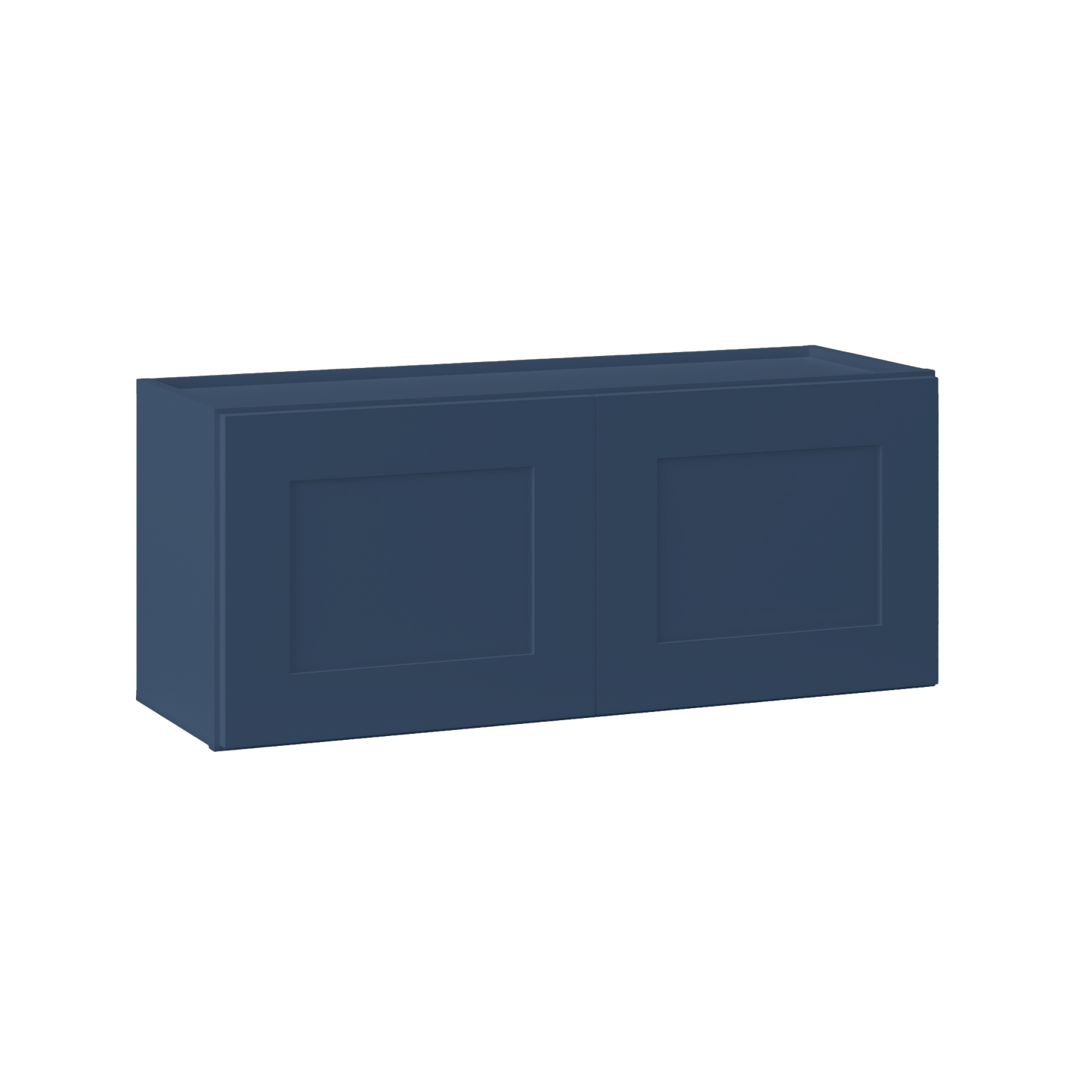 Wall Kitchen Cabinet W3615 Danbury Blue LessCare 36 in. width 15 in. height 12 in. depth - Kitchen Cabinets