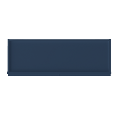 Wall Kitchen Cabinet W3615 Danbury Blue LessCare 36 in. width 15 in. height 12 in. depth - Kitchen Cabinets