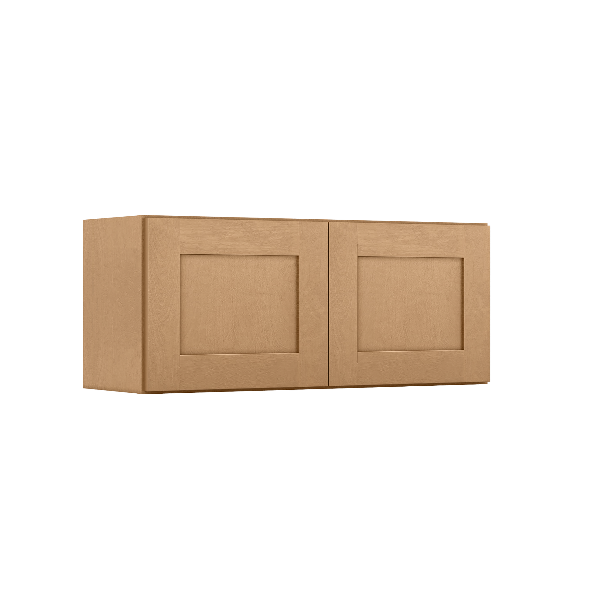 Wall Kitchen Cabinet W3615 Shaker Toffee LessCare 36 in. width 15 in. height 12 in. depth - Kitchen Cabinets